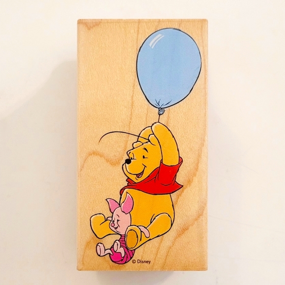 Vintage NWOT Pooh Rubber Stamp - Picture 1 of 7